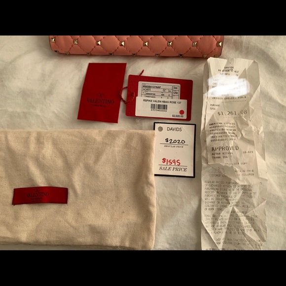 Auth Valentino Garavani Rockstud Spike crossbody - Picture 7 of 11